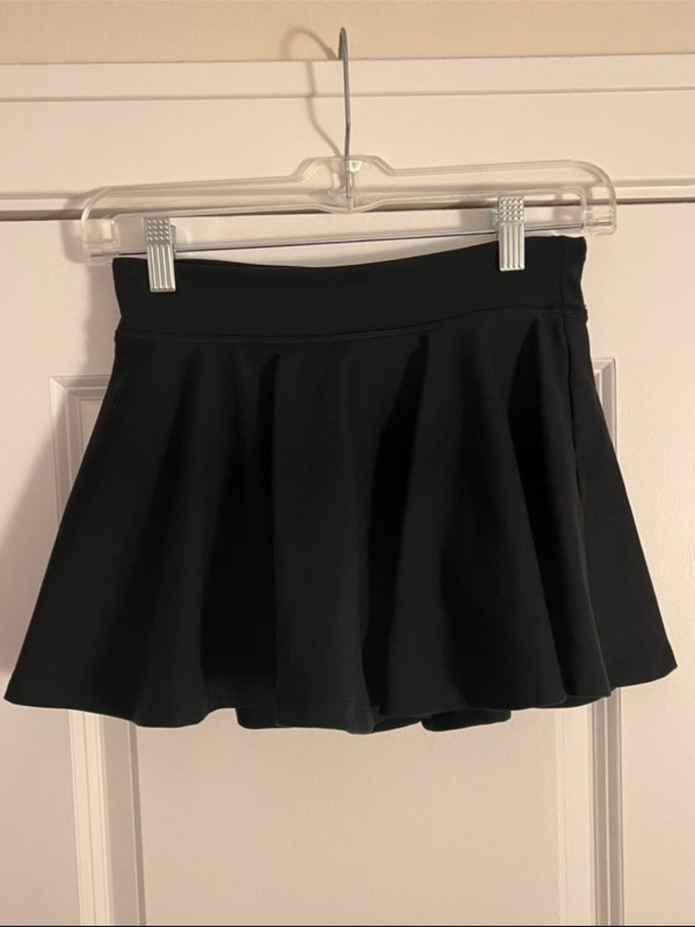 Under Armour Black Skater Athletic Skort Youth Medium M Tennis Golf Skirt